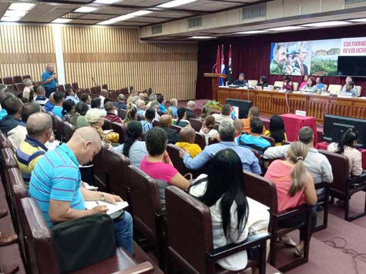 A punta de lápiz, la economía pinareña en el Pleno del Comité Provincial del Partido Pleno del Comité Provincial del Partido en Pinar del Rio