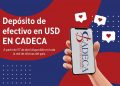 Cadeca depositos efectivos en USD