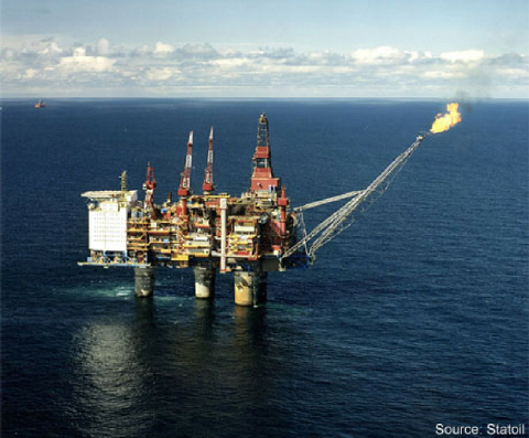 The Gullfaks C platform