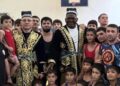 La imagen del día: Mijaín López llegó a Tayikistán junto con Artur Taymazov La imagen del día: Mijaín López llegó a Tayikistán junto con Artur Taymazov