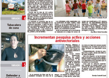 Edición impresa del 1 de agosto de 2025