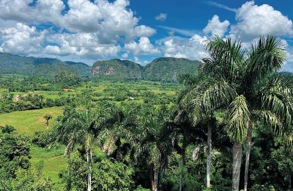 Vista del Valle de Viñales en Pinar del Río, Cuba