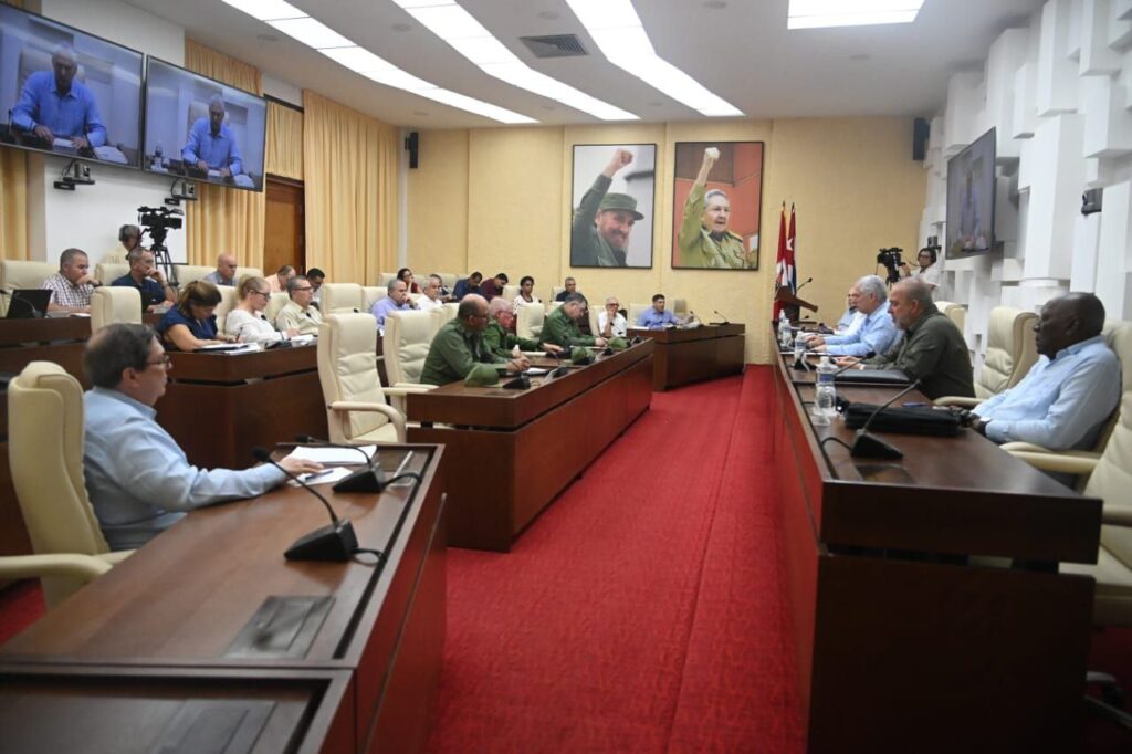 Díaz-Canel mantiene conversaciones con EEUU Foto: Estudios Revolución