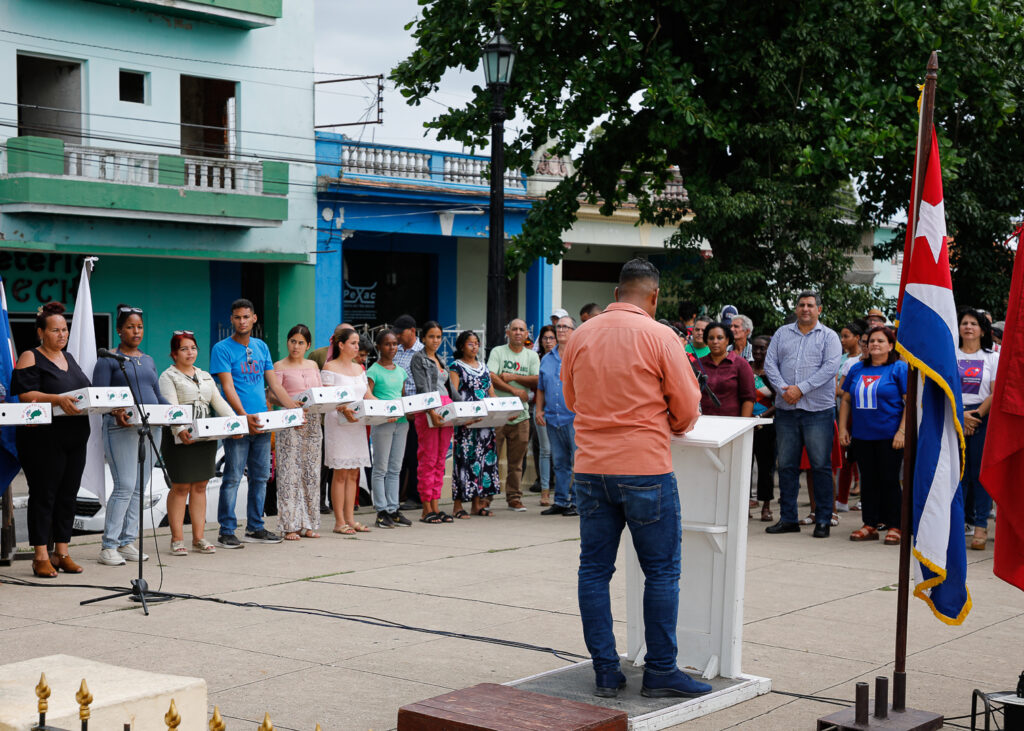 Acto clausura Mi firma por la Patria