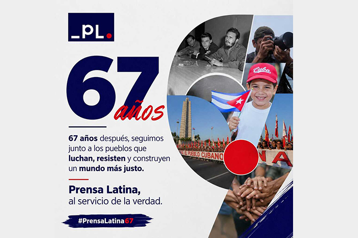 Prensa Latina: 67 años como la voz del Sur global