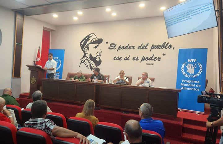 Mitigar impacto de desatres: centro del PMA en cuenca del Cuyaguateje