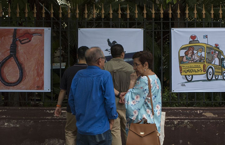 La UNEAC se suma a exposiciones de II Bienal de Humor Político
