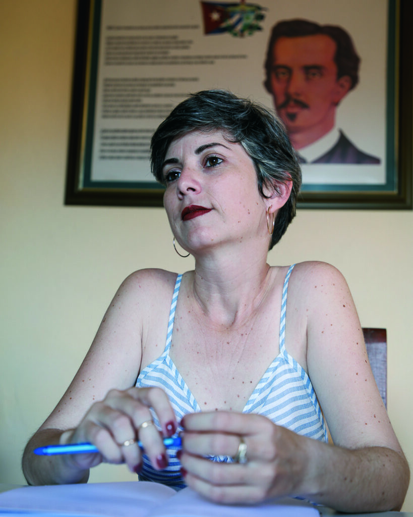 Para Noarys Mena, el trabajo directo con la población constituye uno de los mayores desafíos