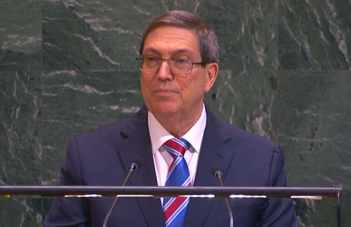 Canciller cubano: «Pregúntenle al pueblo si sufre o no el bloqueo»