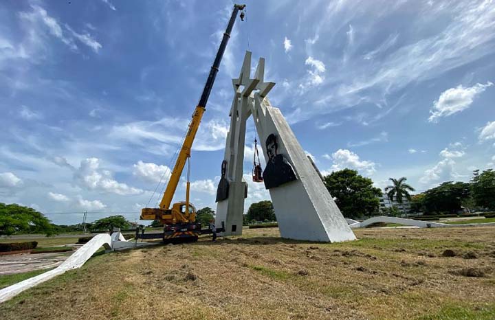 Pinar del Río: restauran monumento a los Hermanos Saíz