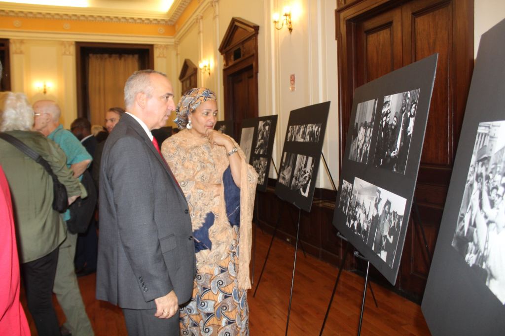 Expo fotográfica en Nueva York por centenario de Fidel Castro ONU expo Fidel